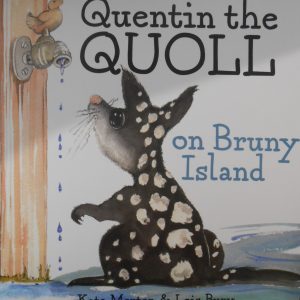 Quentin the Quoll on Bruny Island